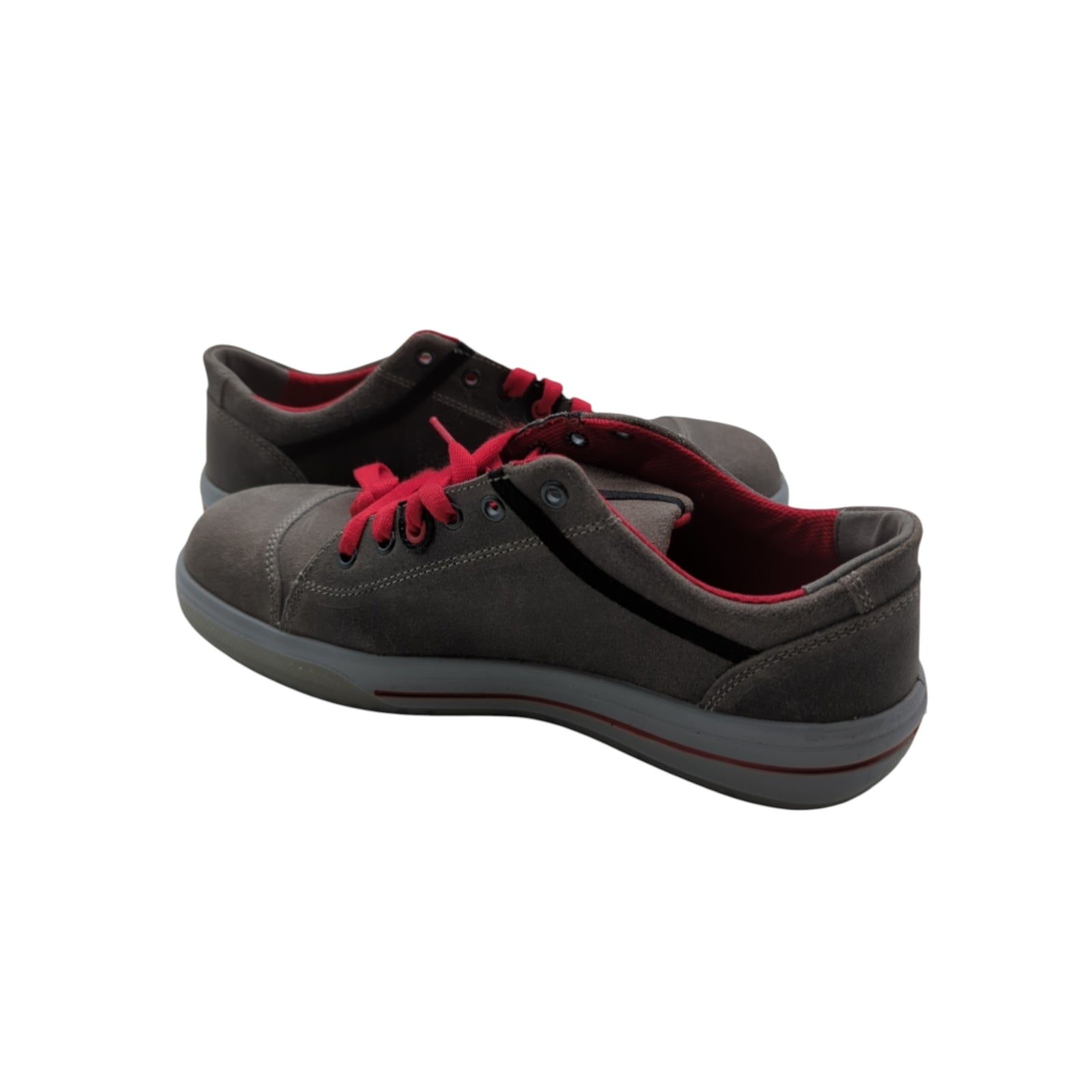 ELTEN Vintage Low ESD S3 Sicherheitsschuhe Leder Gr. 44 Grau
