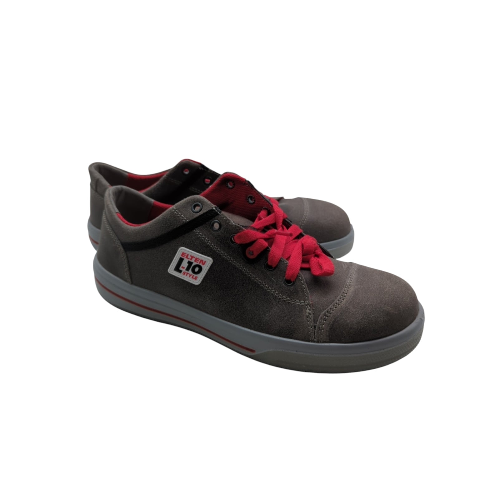 ELTEN Vintage Low ESD S3 Sicherheitsschuhe Leder Gr. 44 Grau