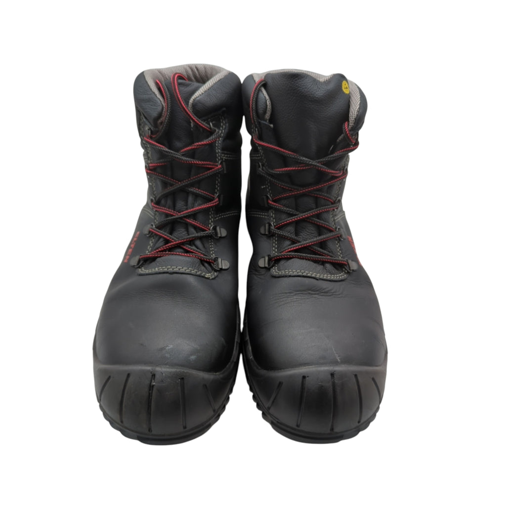 ELTEN Renzo XXW Mid ESD S3 Sicherheitsschuhe Leder Gr. 49 Schwarz