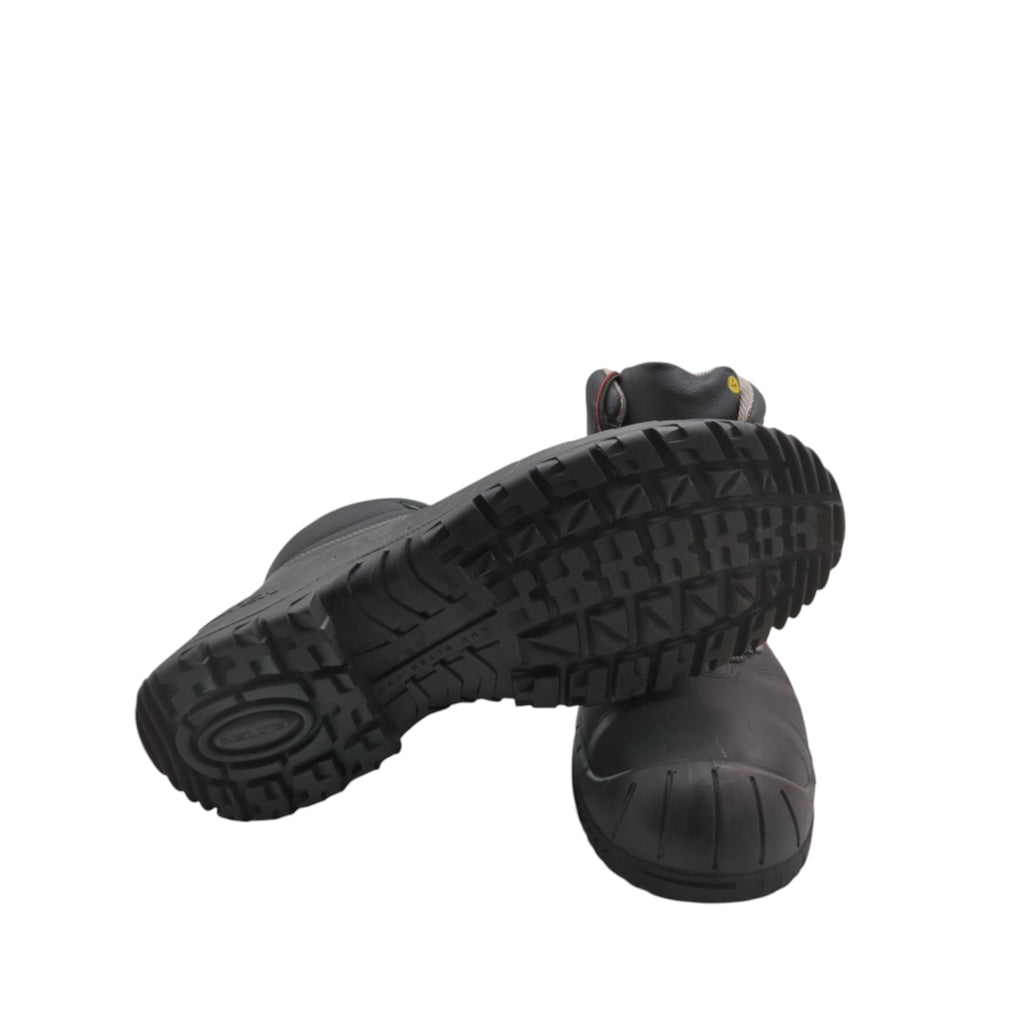 ELTEN Renzo XXW Mid ESD S3 Sicherheitsschuhe Leder Gr. 49 Schwarz