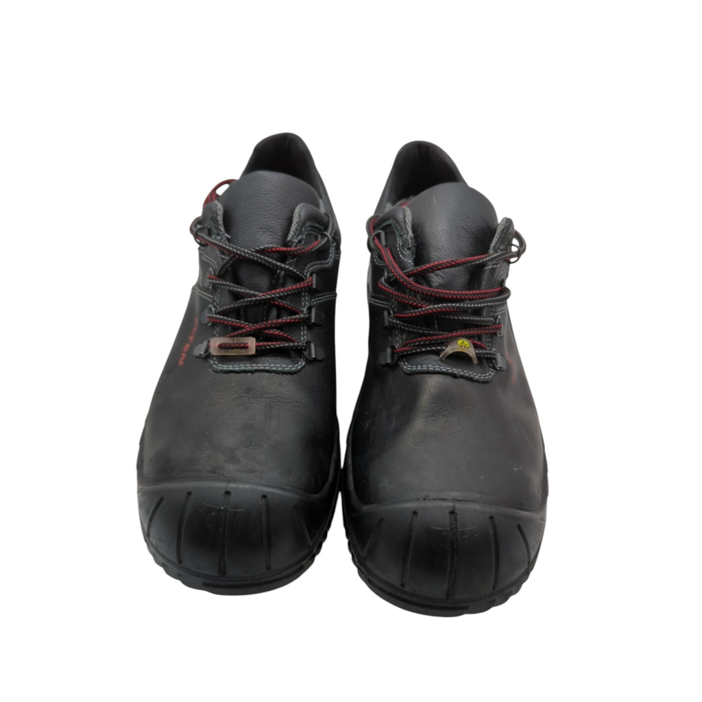 ELTEN Renzo Low ESD S3 Sicherheitsschuhe Leder Gr. 46 Schwarz
