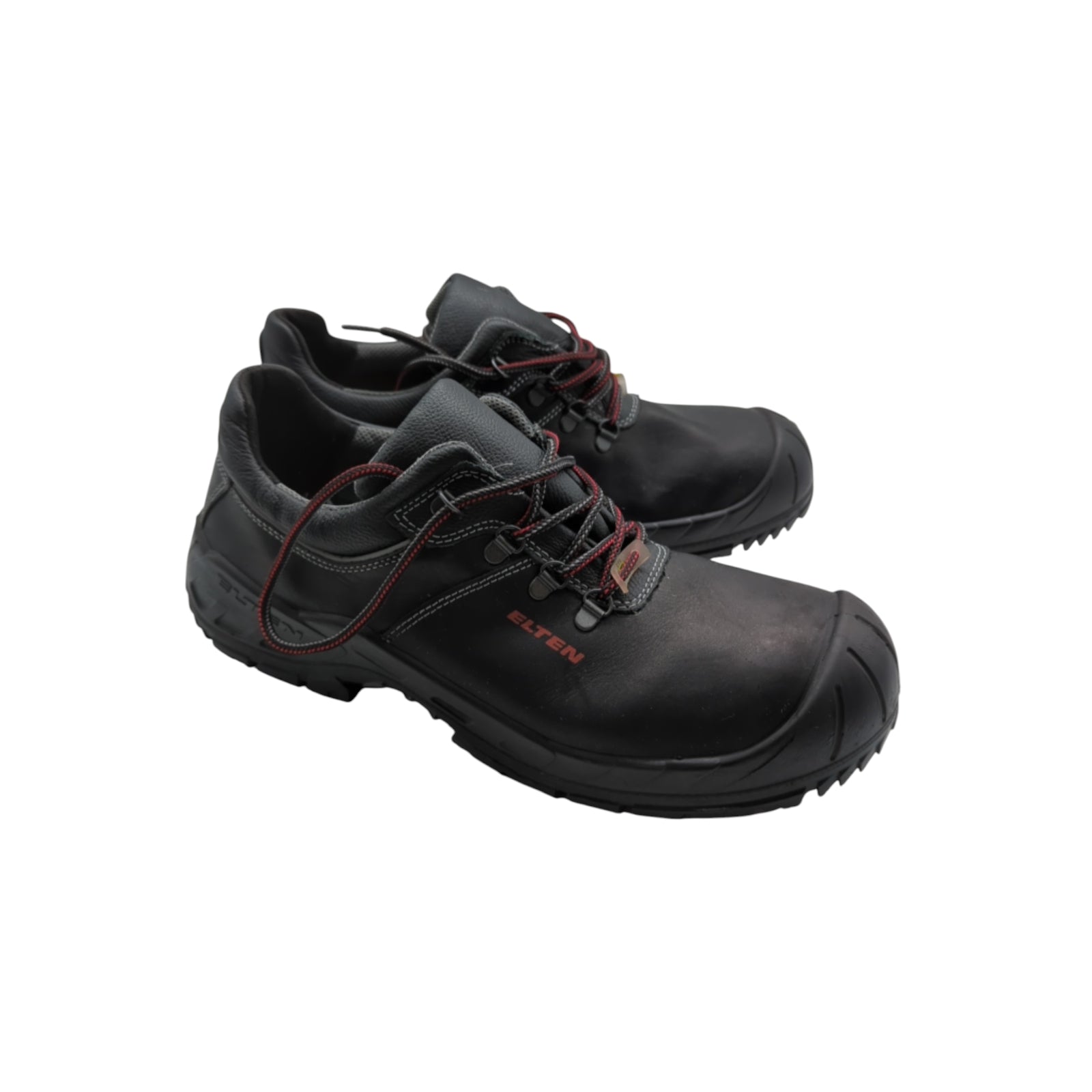 ELTEN Renzo Low ESD S3 Sicherheitsschuhe Leder Gr. 46 Schwarz