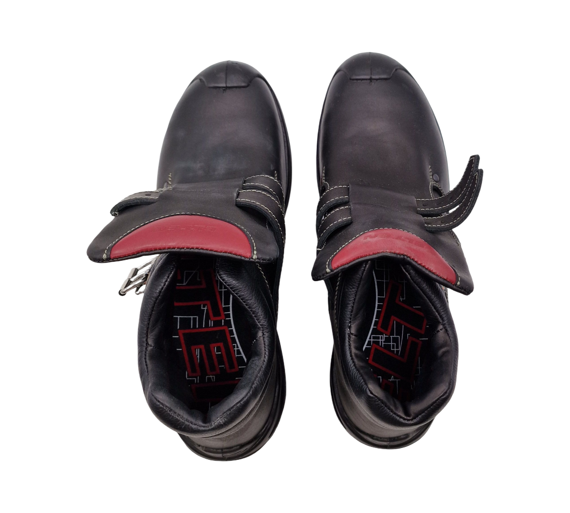 ELTEN ANDERSON Roof S3 HI Sicherheitsschuhe Herren Gr. 46 Schwarz-Rot
