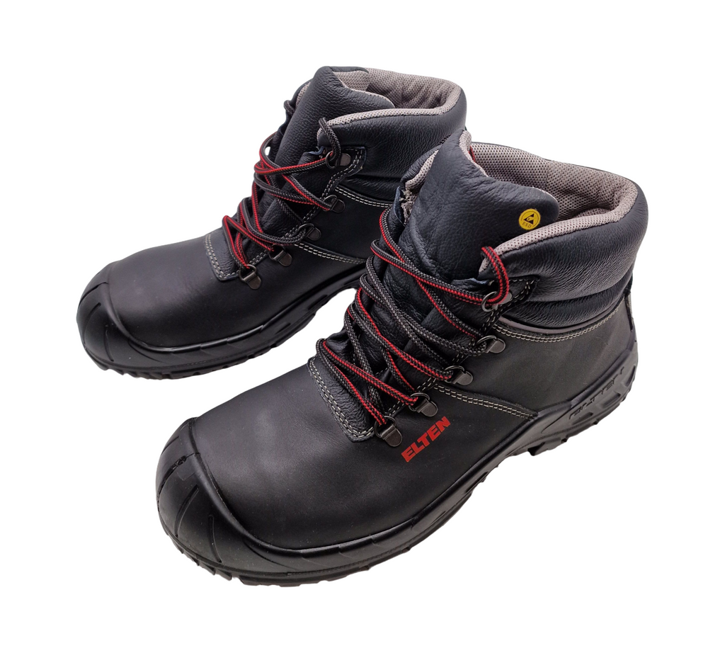 ELTEN LAURENZO PU Mid ESD S3S Sicherheitsschuhe Herren Gr. 44