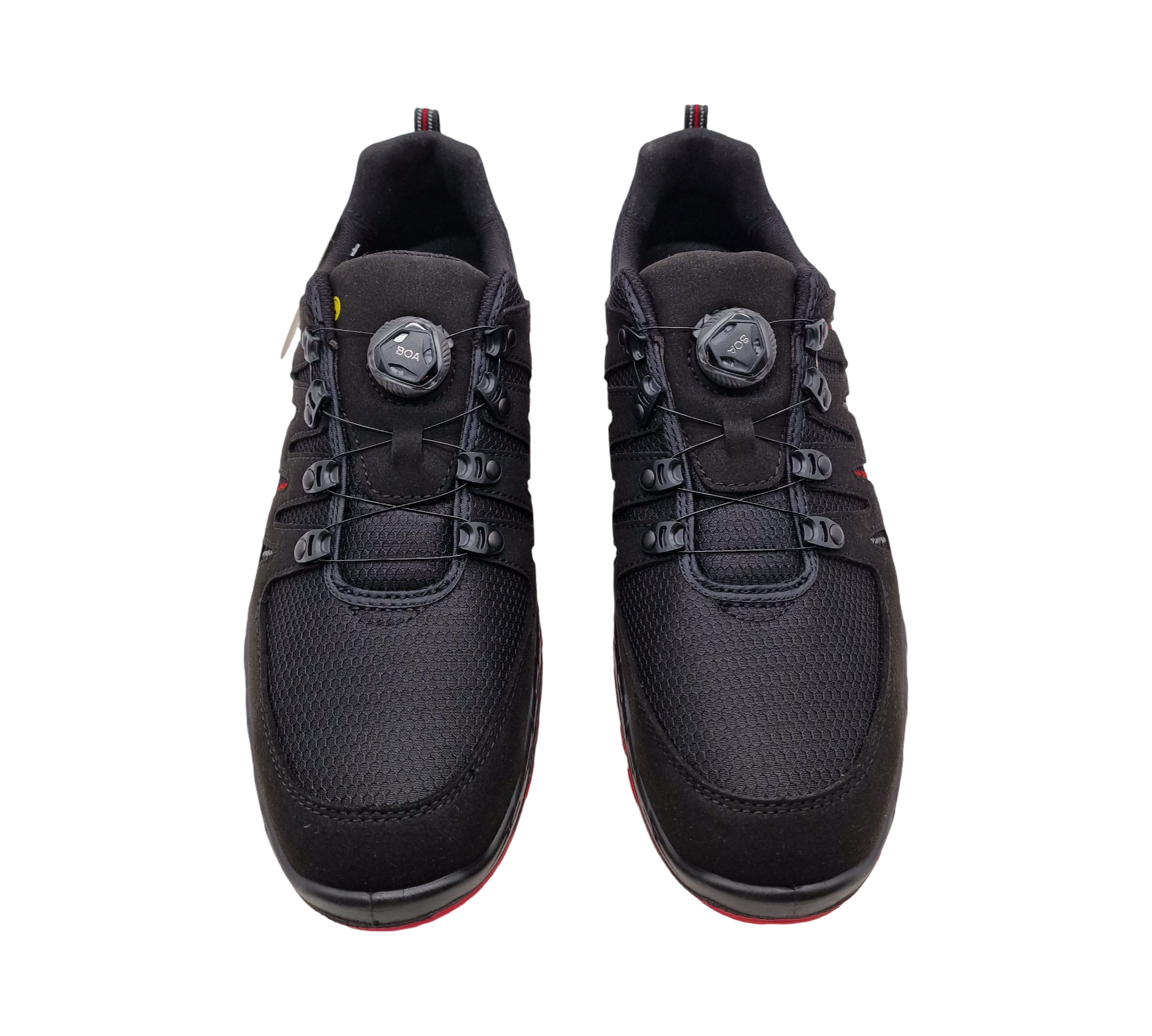 ELTEN MADDOX BOA Low ESD S3 Sicherheitsschuhe Gr. 47 Schwarz-Rot