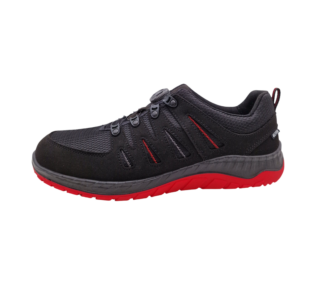 ELTEN MADDOX BOA Low ESD S3 Sicherheitsschuhe Gr. 47 Schwarz-Rot