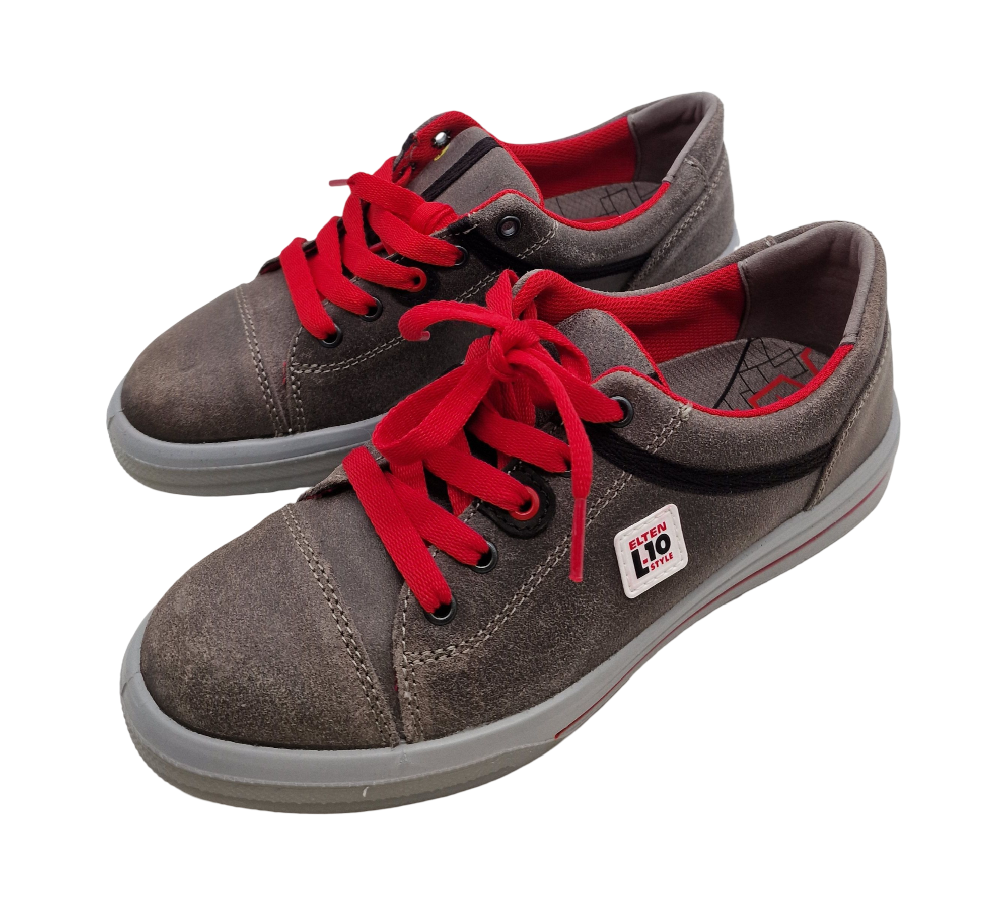 ELTEN Vintage Lady Low ESD S3 Sicherheitsschuhe Damen Gr. 39 Grau