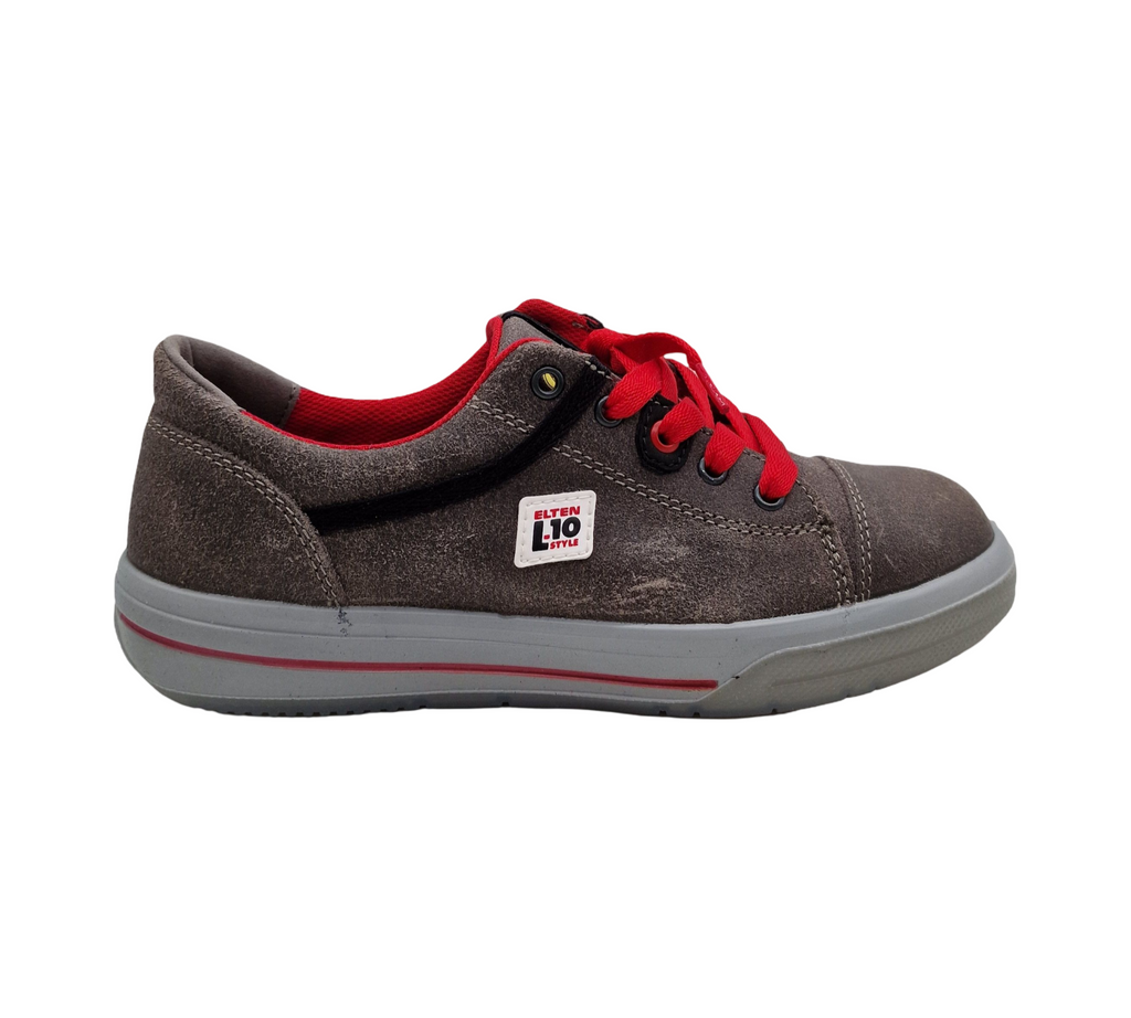 ELTEN Vintage Lady Low ESD S3 Sicherheitsschuhe Damen Gr. 39 Grau