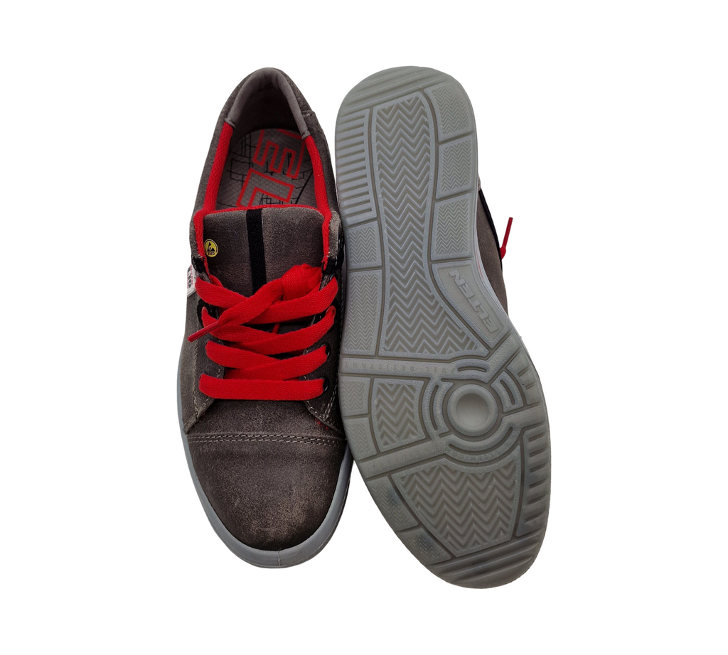 ELTEN Vintage Lady Low ESD S3 Sicherheitsschuhe Damen Gr. 39 Grau