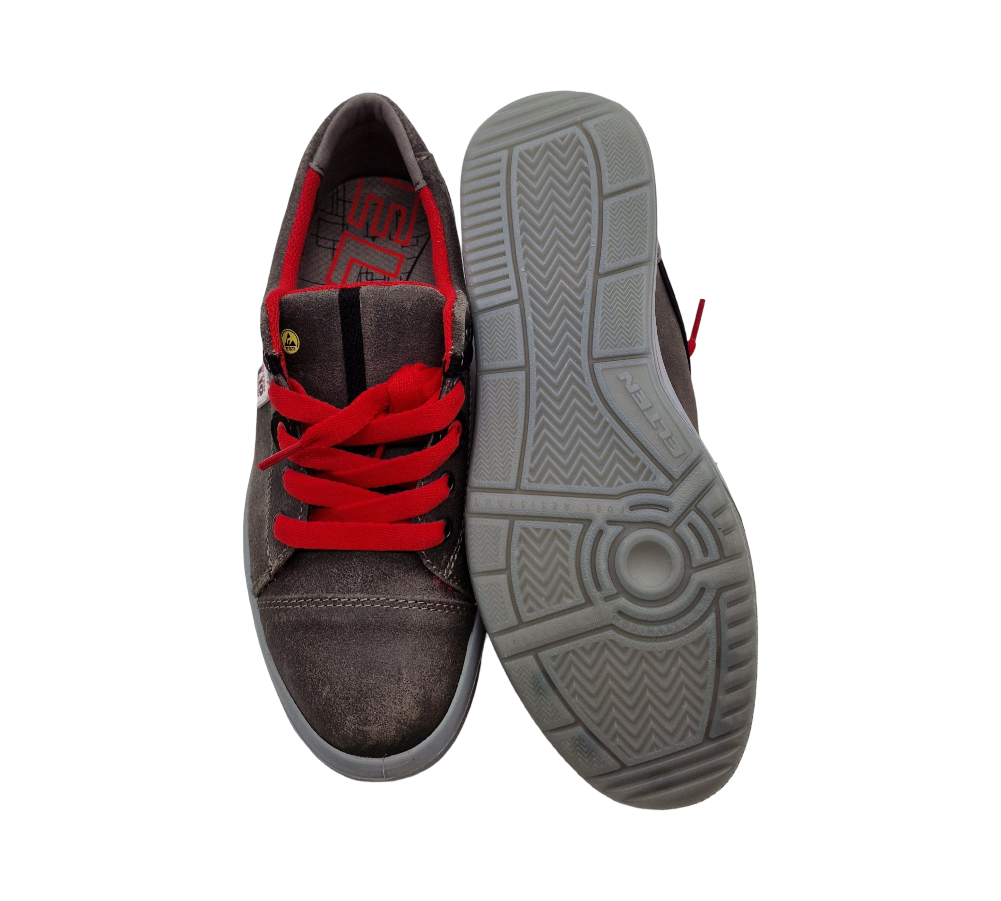 ELTEN Vintage Lady Low ESD S3 Sicherheitsschuhe Damen Gr. 39 Grau