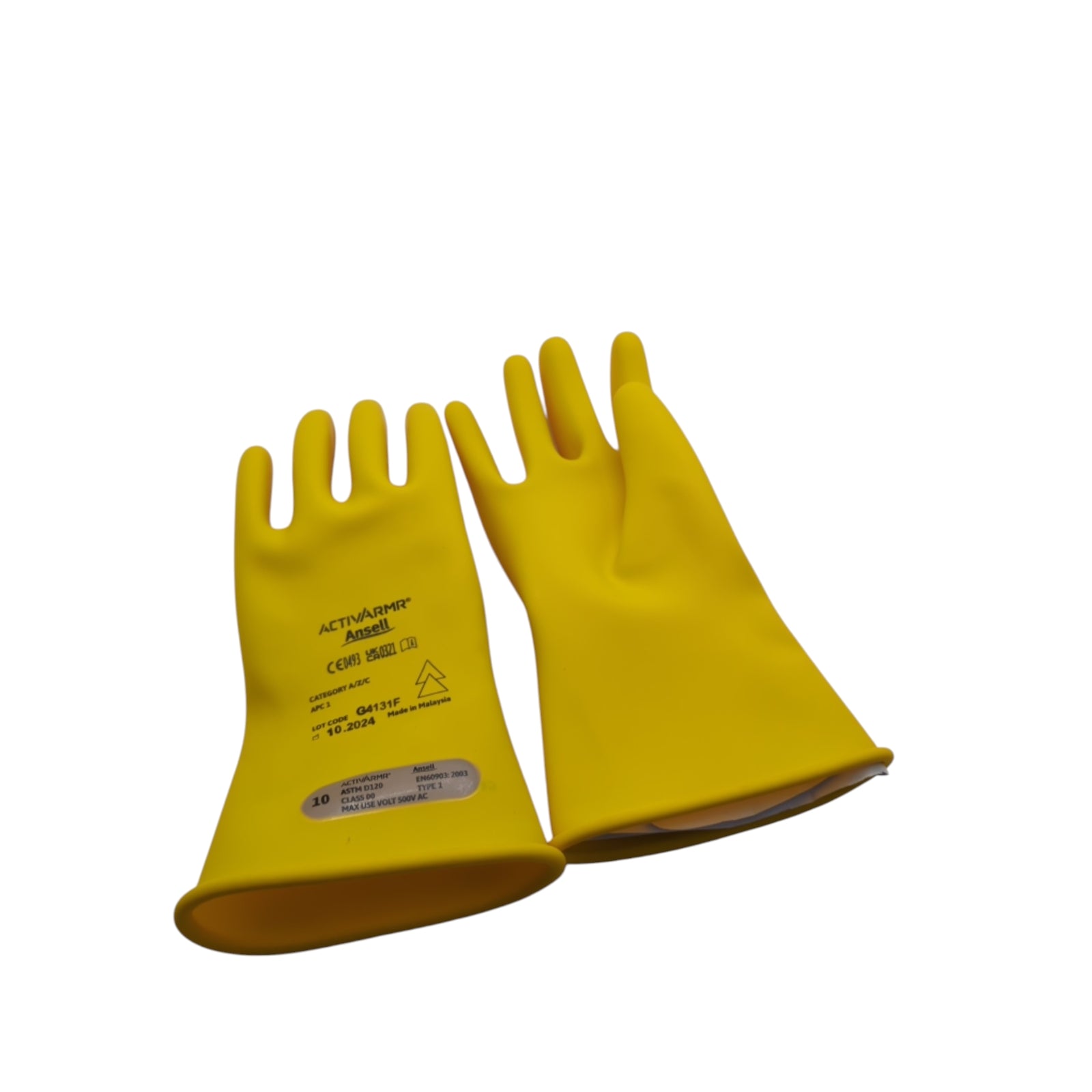 Ansell ActivArmr Elektrikerhandschuhe Klasse 00 500V Gr. 10