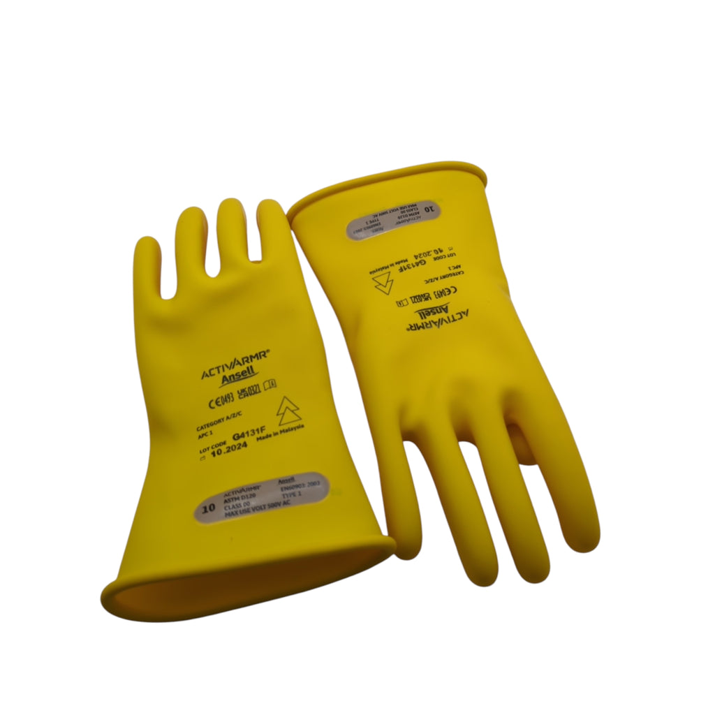 Ansell ActivArmr Elektrikerhandschuhe Klasse 00 500V Gr. 10