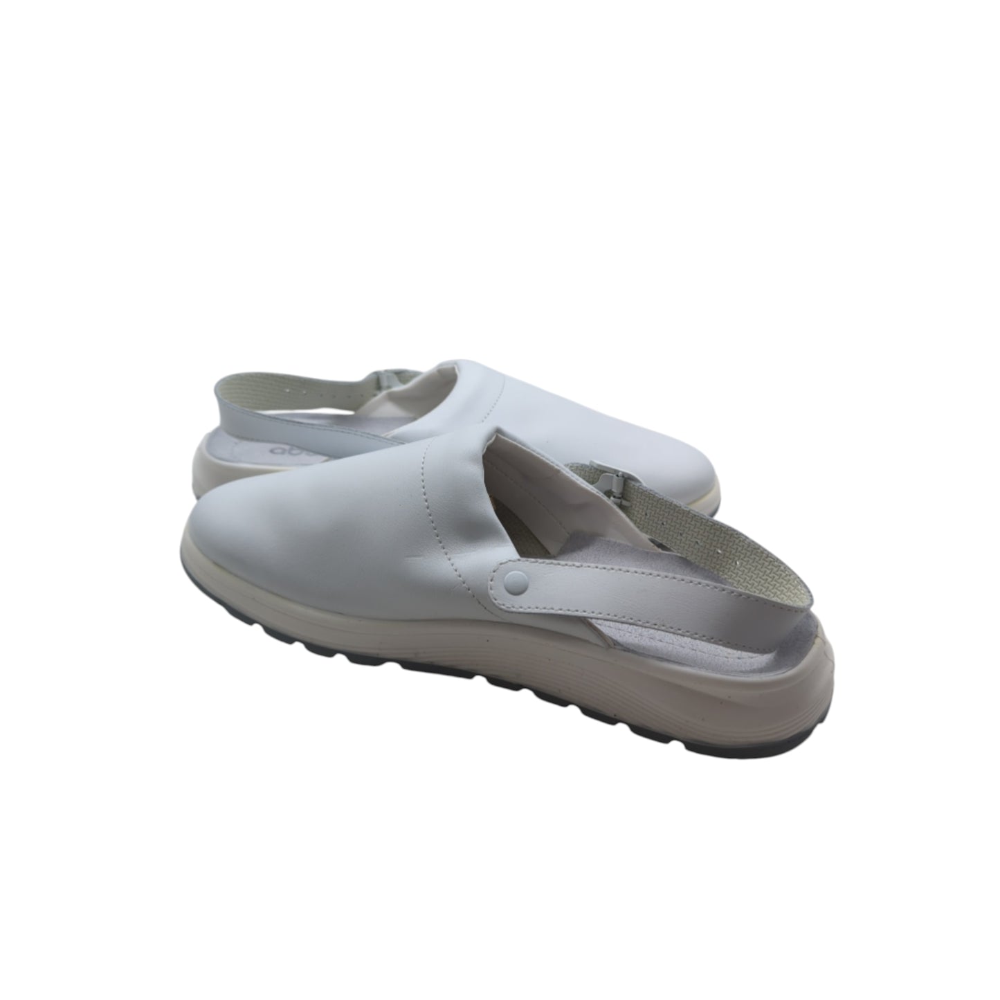 ABEBA 7021-47 The Original Clog Glattleder Berufsschuh Gr. 47 Weiß