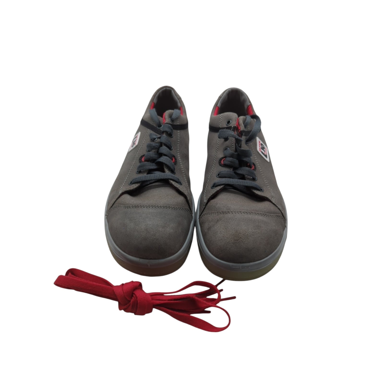 ELTEN Vintage Low ESD S3 Sicherheitsschuhe Leder Gr. 47 Grau