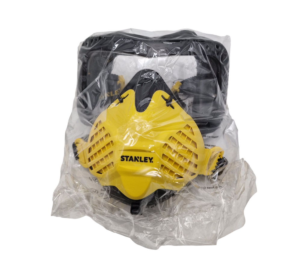 Stanley P3 Kombi Visier Staubmaske Schutzbrille Filter für Bau