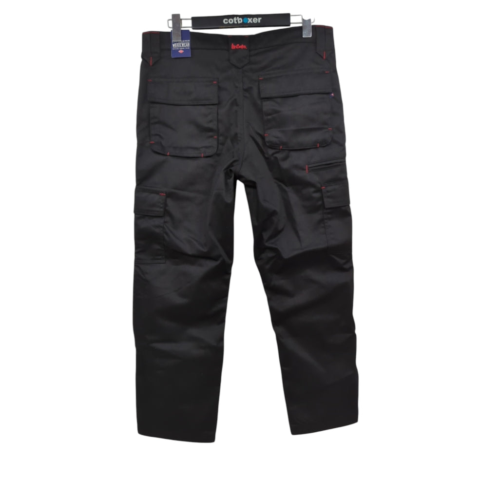 Lee Cooper LCPNT206 Arbeits-Cargohose Herren Multi Pocket W34 L29