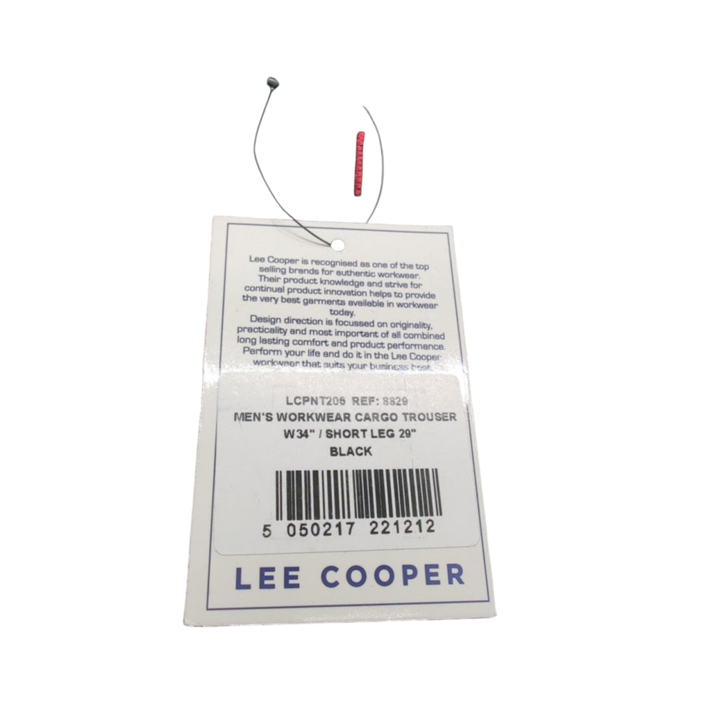 Lee Cooper LCPNT206 Arbeits-Cargohose Herren Multi Pocket W34 L29