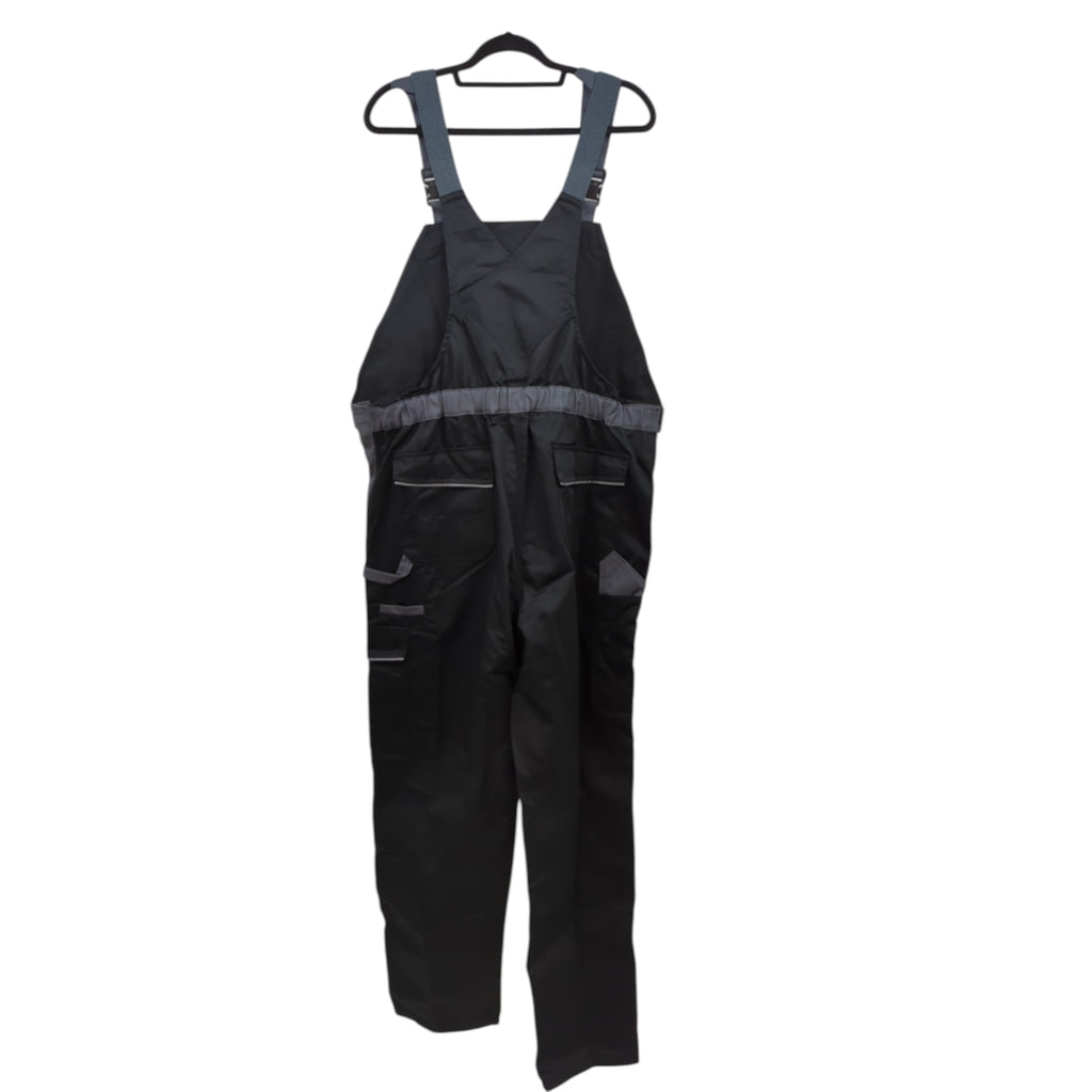Planam Highline Latzhose Gr. 29 Schwarz Schiefer Zink