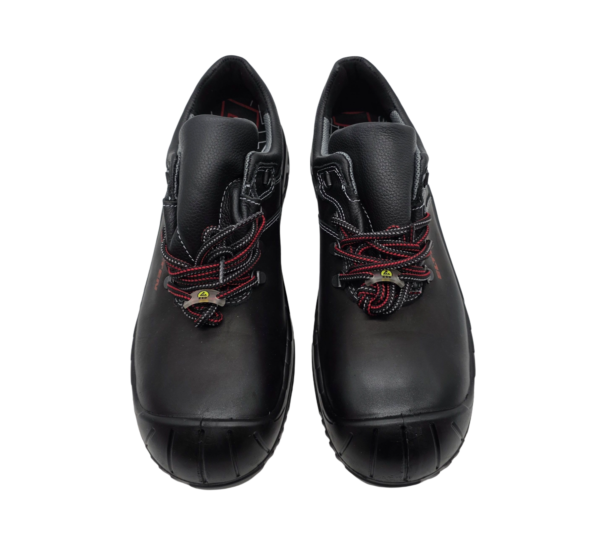ELTEN RENZO Low ESD S3 Sicherheitsschuhe Leder Gr. 45 Schwarz