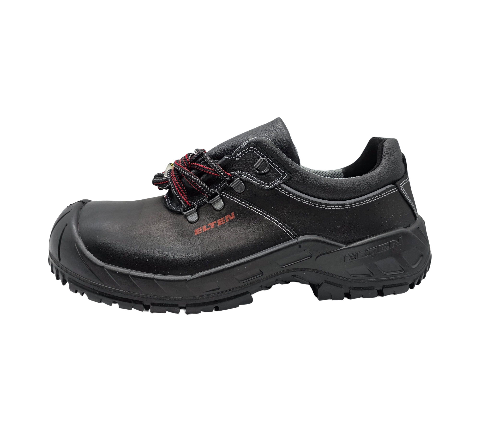 ELTEN RENZO Low ESD S3 Sicherheitsschuhe Leder Gr. 45 Schwarz