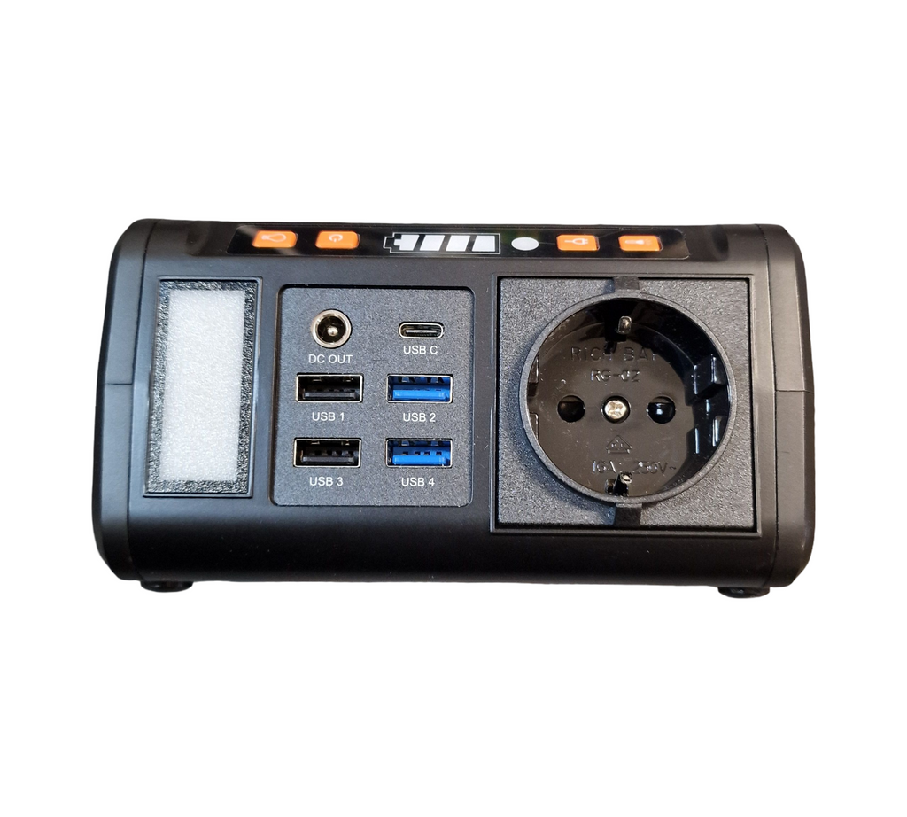 Technaxx TX-205 Mini-Powerstation Powerbank 74Wh 230V USB LED
