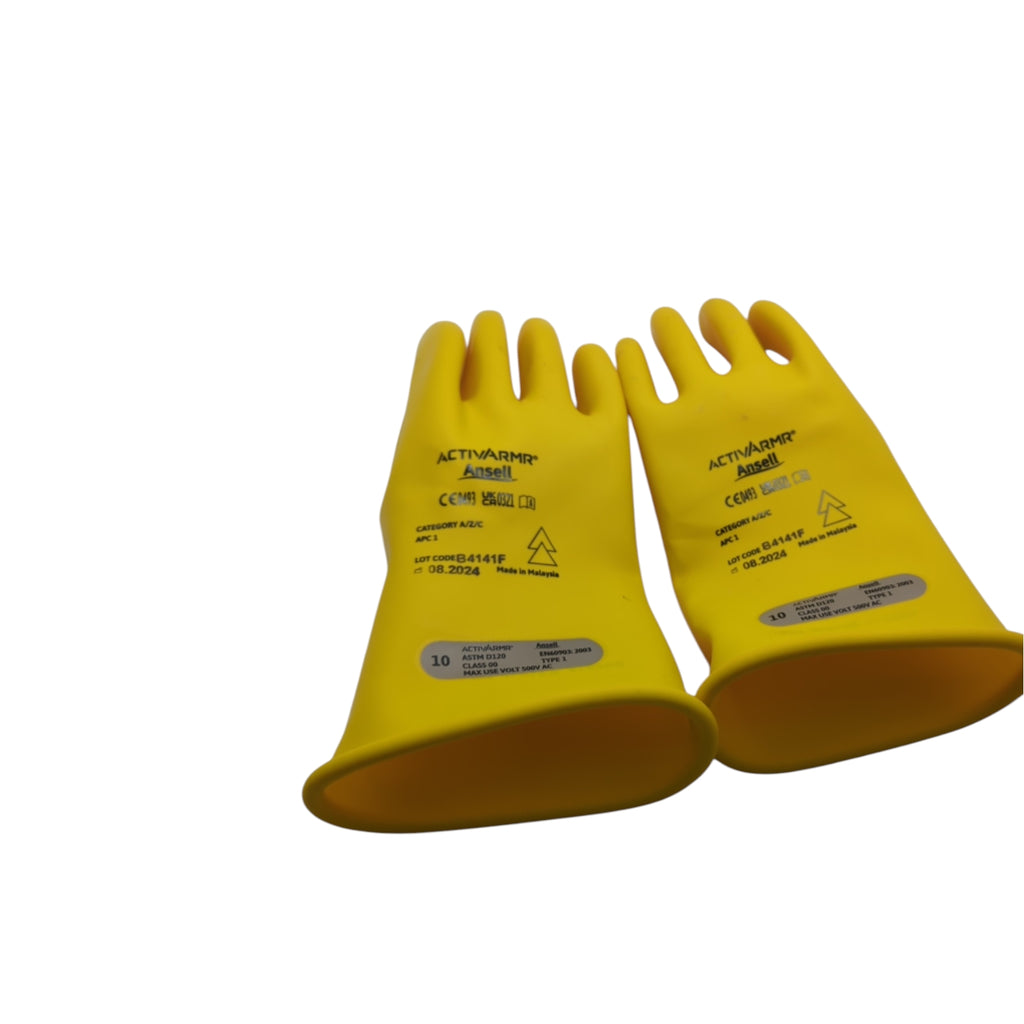Ansell ActivArmr Elektrikerhandschuhe Klasse 0 1000V Größe 10