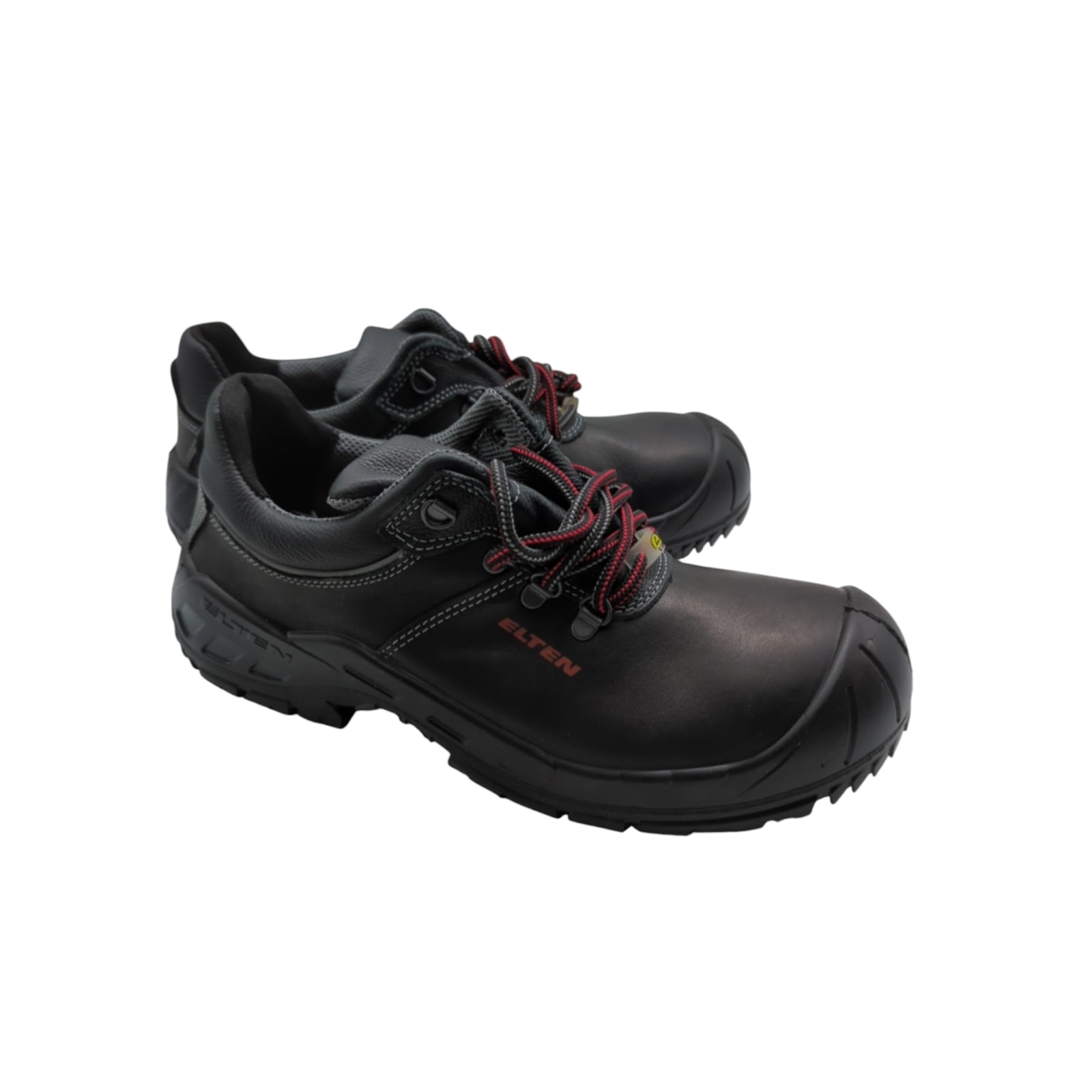 ELTEN RENZO Low ESD S3 Sicherheitsschuhe Leder Herren Gr. 43 Schwarz