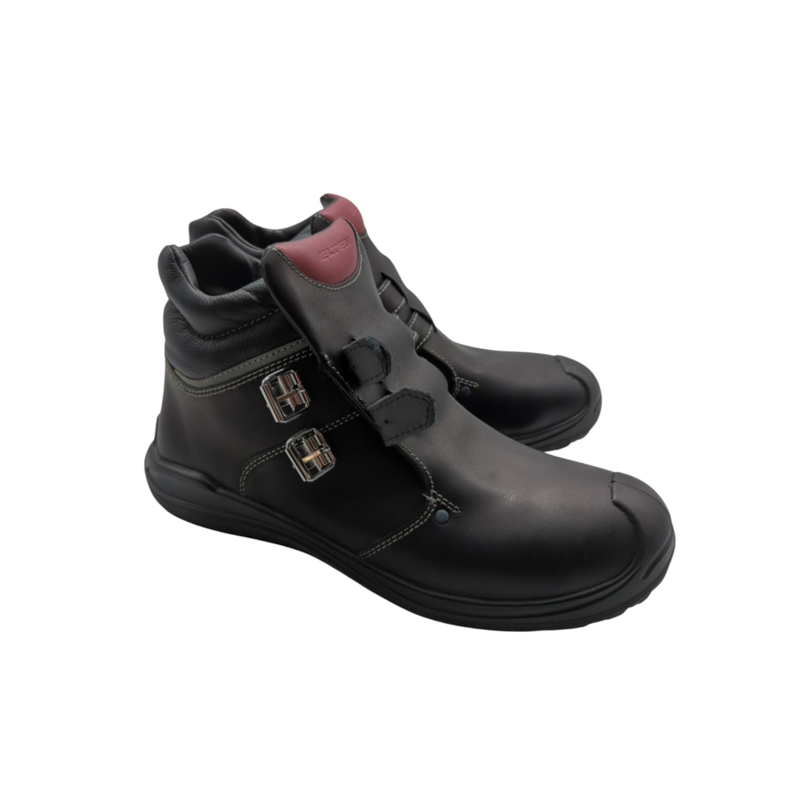 ELTEN ANDERSON Roof S3 HI Sicherheitsschuhe Herren Gr. 46 Schwarz-Rot