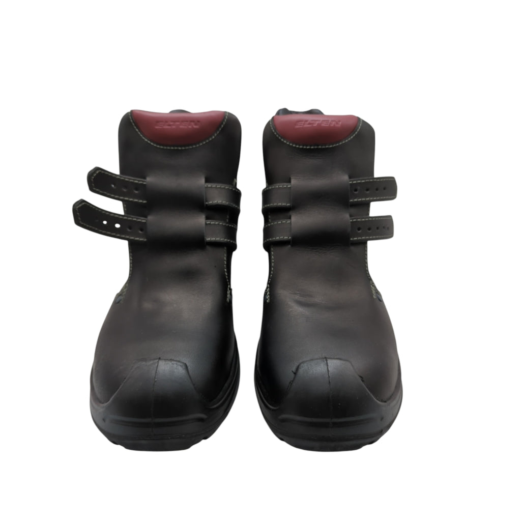 ELTEN ANDERSON Roof S3 HI Sicherheitsschuhe Herren Gr. 46 Schwarz-Rot