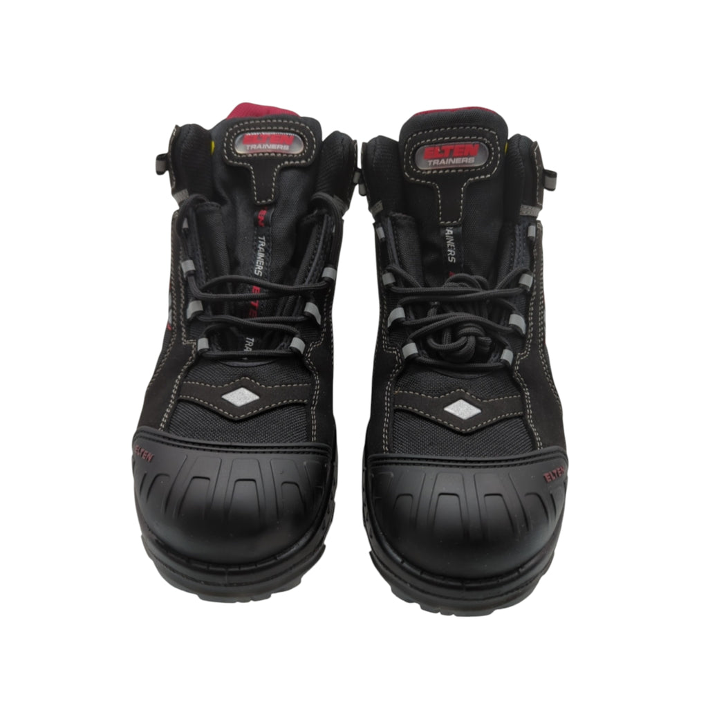 ELTEN Sander Pro ESD S3S Sicherheitsschuhe Gr. 42 Schwarz-Rot