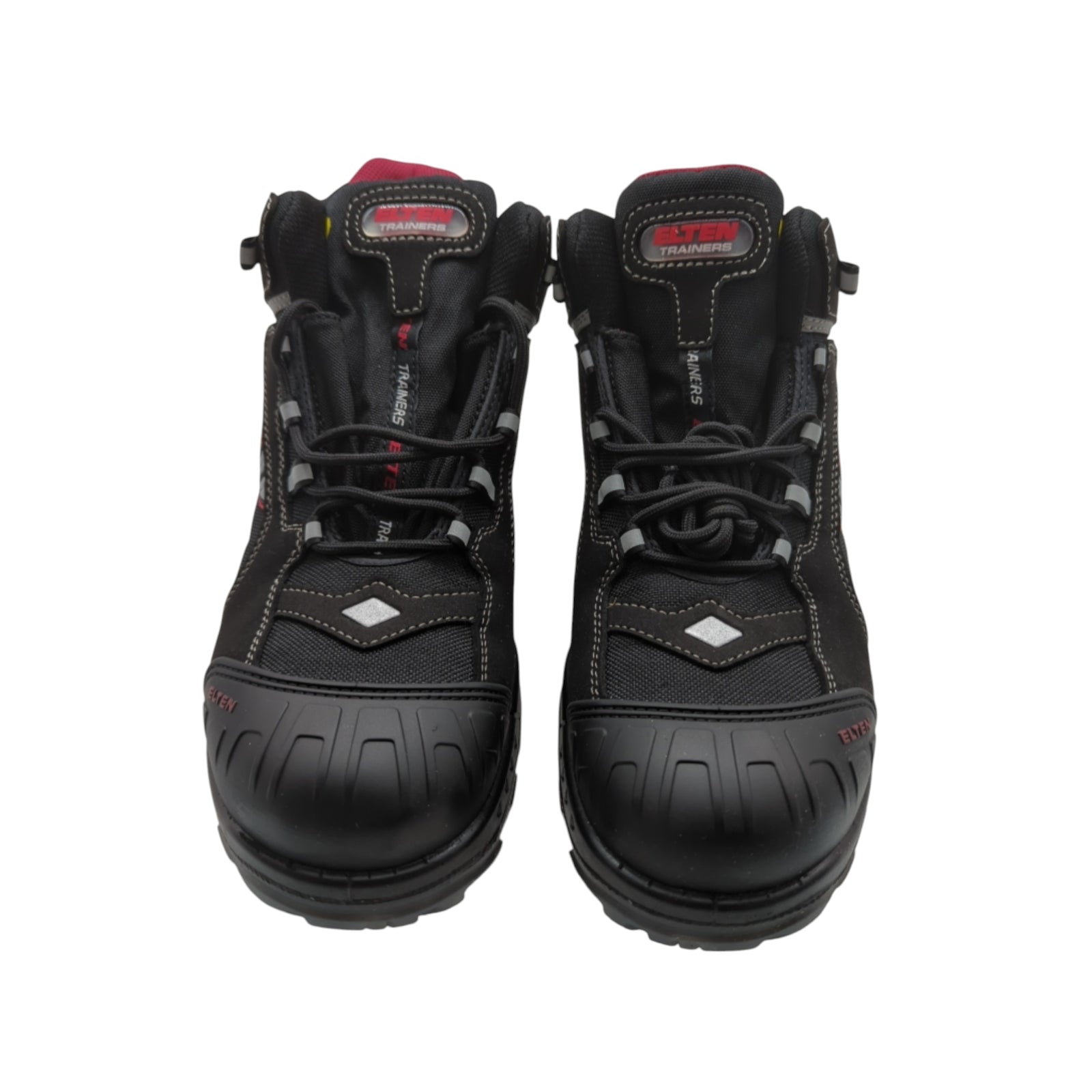 ELTEN Sander Pro ESD S3S Sicherheitsschuhe Gr. 42 Schwarz-Rot