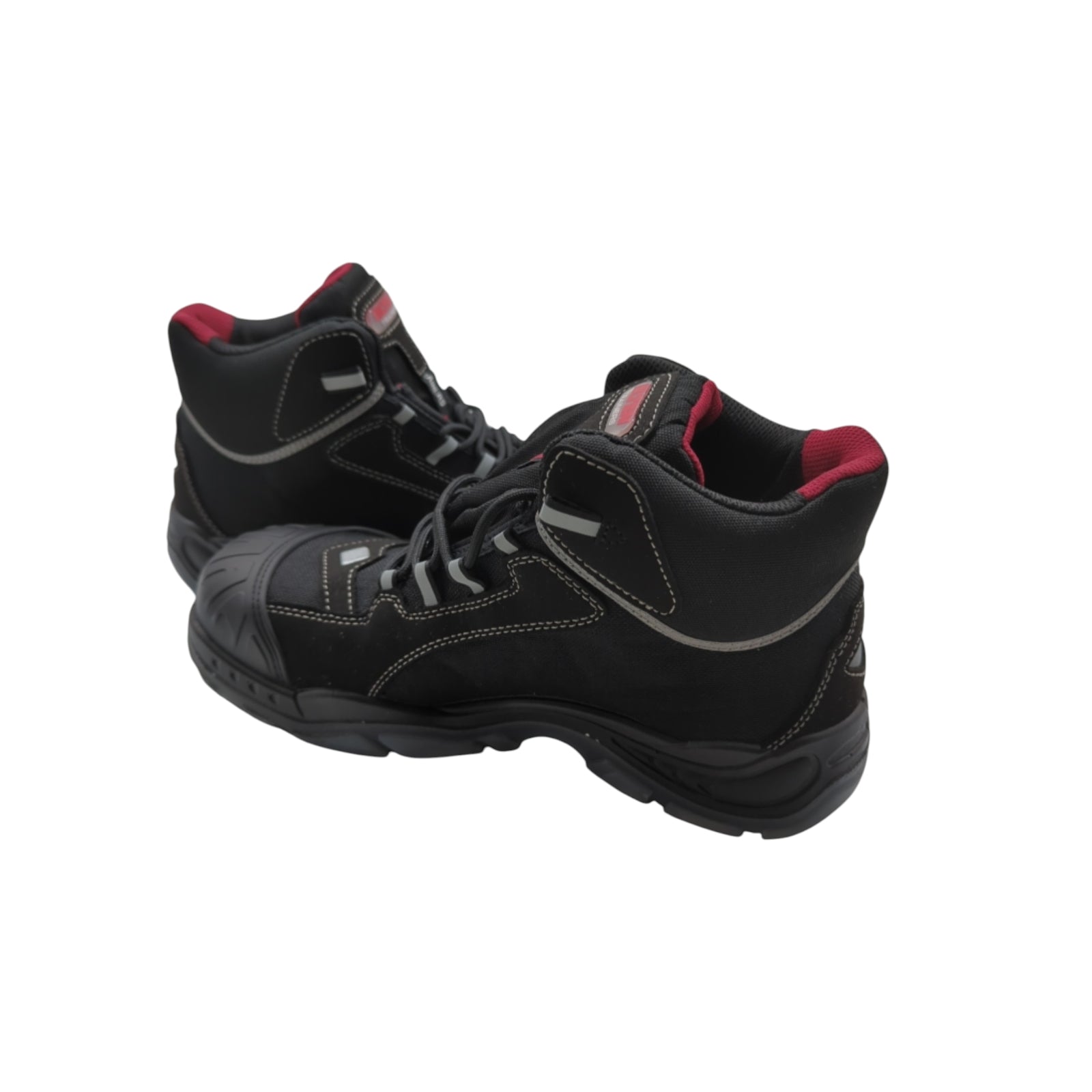 ELTEN Sander Pro ESD S3S Sicherheitsschuhe Gr. 42 Schwarz-Rot