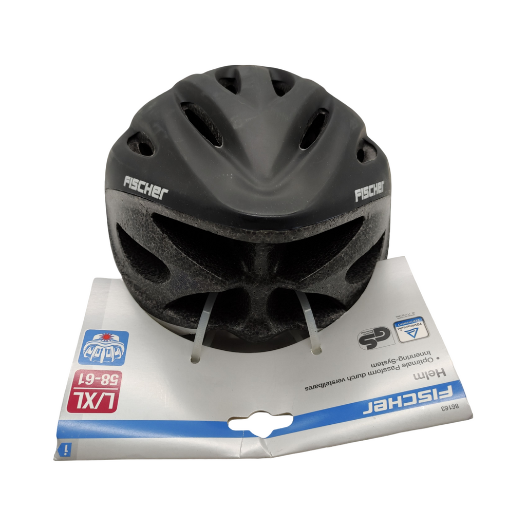 !!!FISCHER Fahrradhelm Cityhelm Shadow L/XL 58-61 cm Schwarz