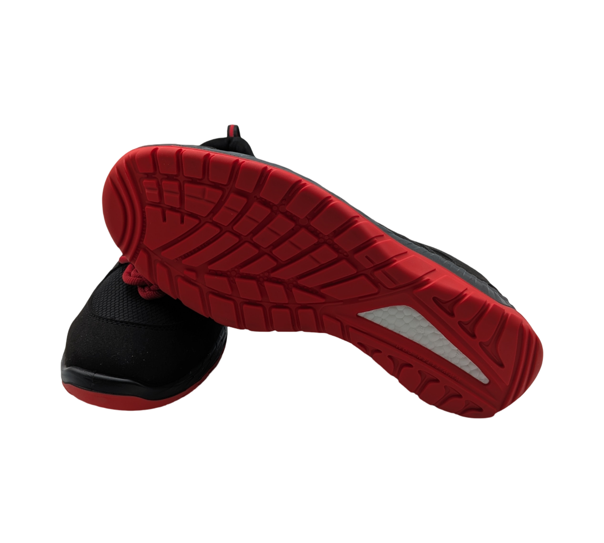 ELTEN MADDOX Low ESD S3 Sicherheitsschuhe Gr. 46 Schwarz-Rot