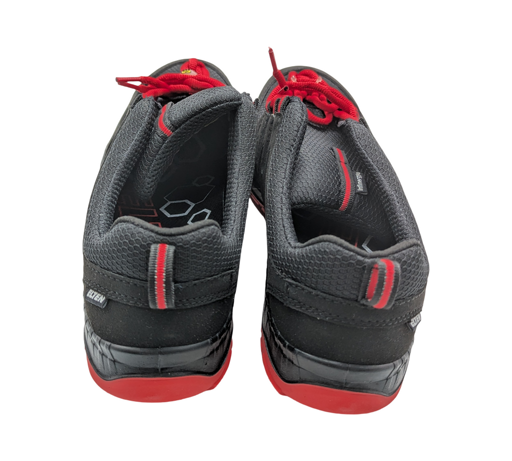 ELTEN MADDOX Low ESD S3 Sicherheitsschuhe Gr. 46 Schwarz-Rot