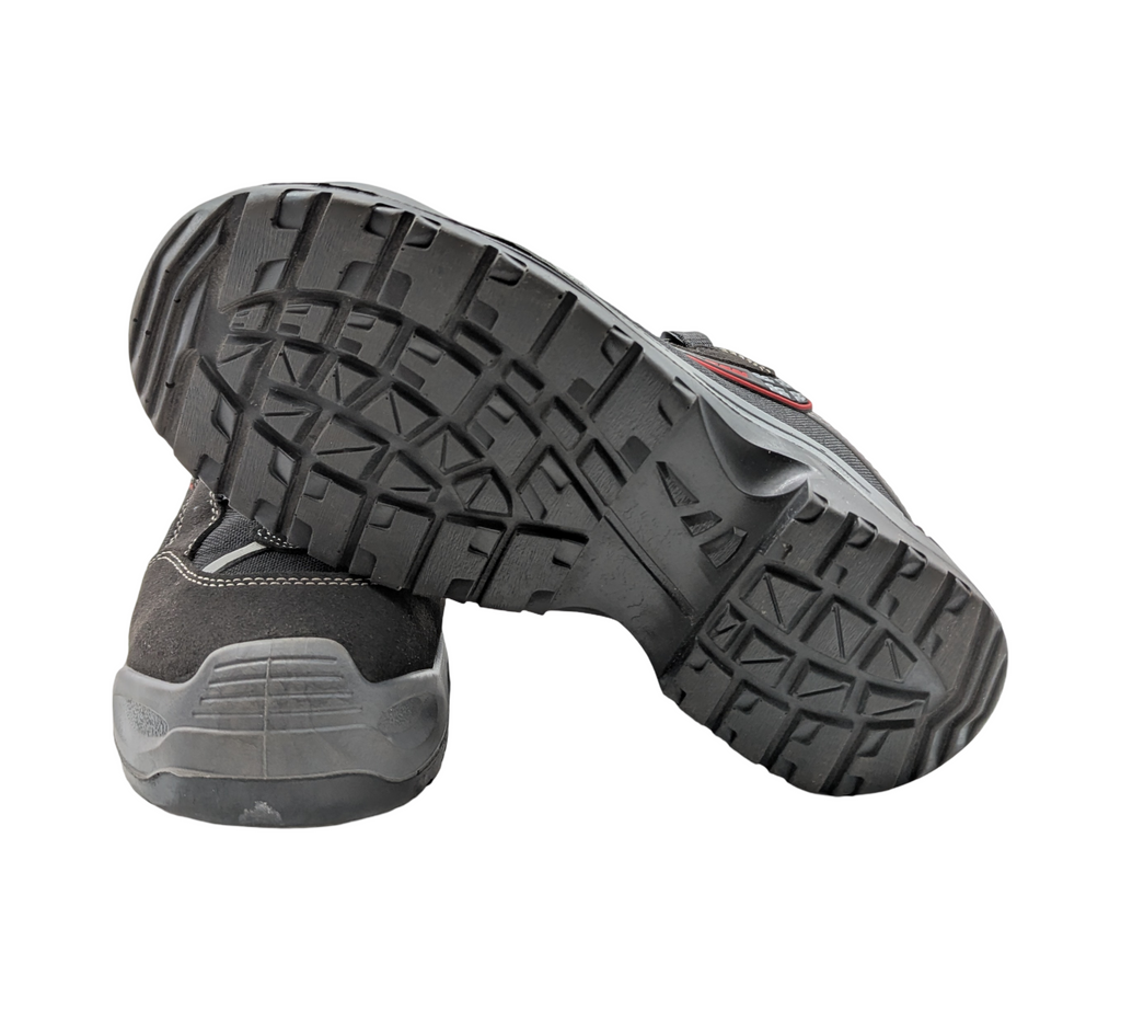 ELTEN SENEX BOA ESD S3 Sicherheitsschuhe Gr. 43 Schwarz-Rot
