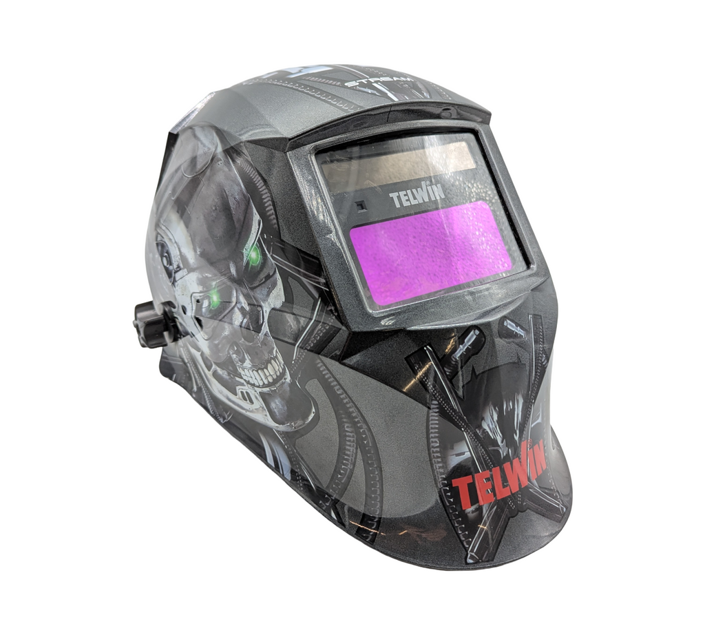 Telwin 804234 Stream Robot Schweißmaske für MMA, MIG-MAG und TIG