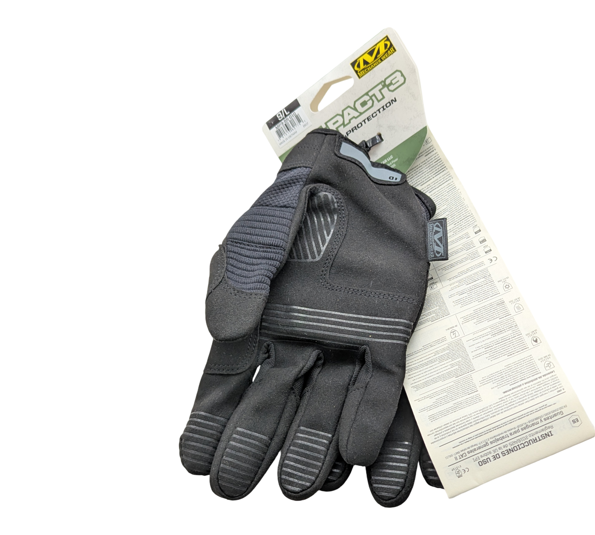 Mechanix Wear M-Pact 3 Handschuhe Gr. L Schwarz