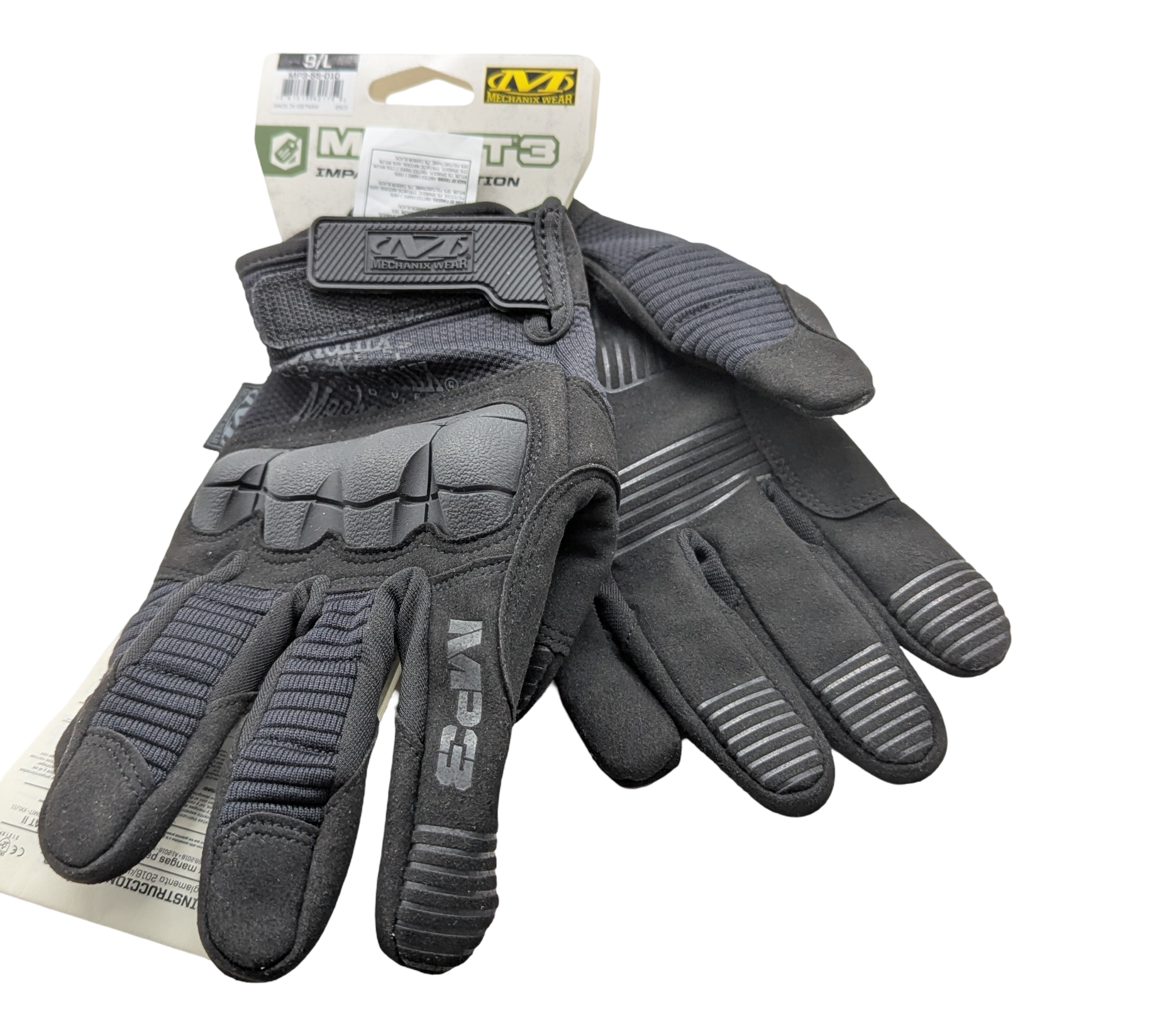 Mechanix Wear M-Pact 3 Handschuhe Gr. L Schwarz