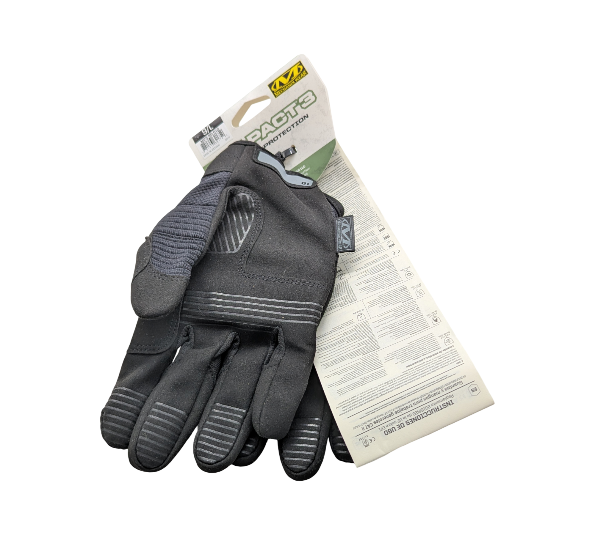 Mechanix Wear M-Pact 3 Handschuhe Gr. L Schwarz