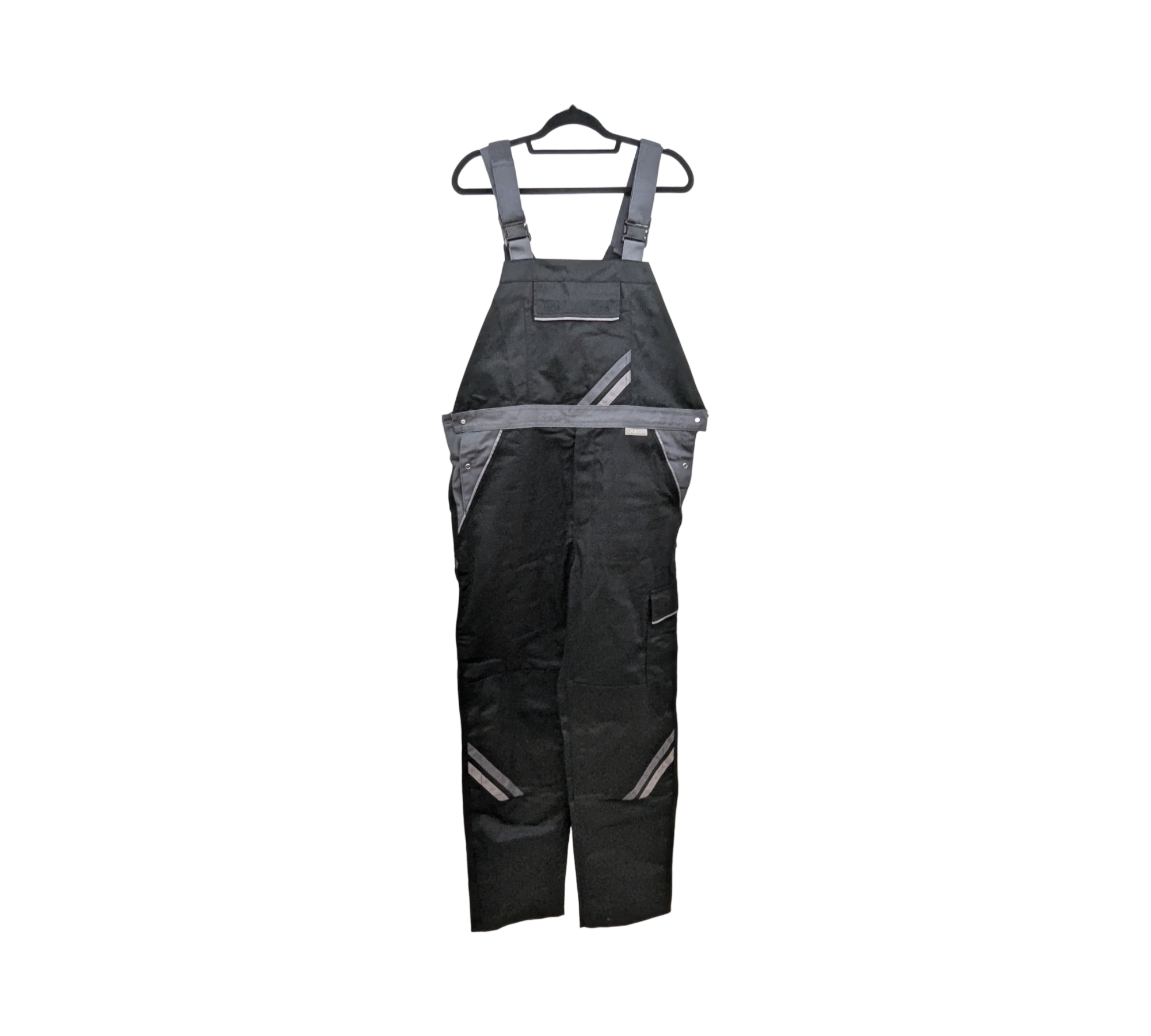 Planam Highline 2712054 Latzhose Gr. 54 Schwarz Schiefer Zink
