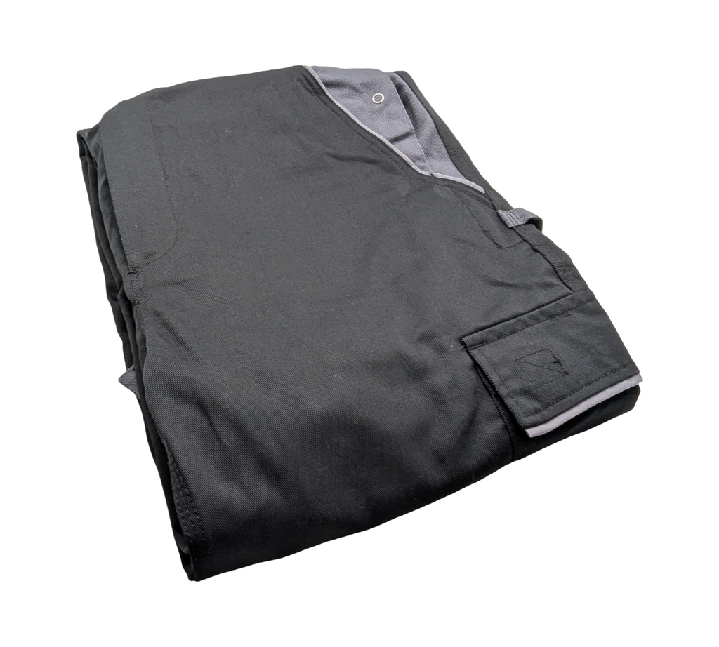 Planam Highline 2712054 Latzhose Gr. 54 Schwarz Schiefer Zink