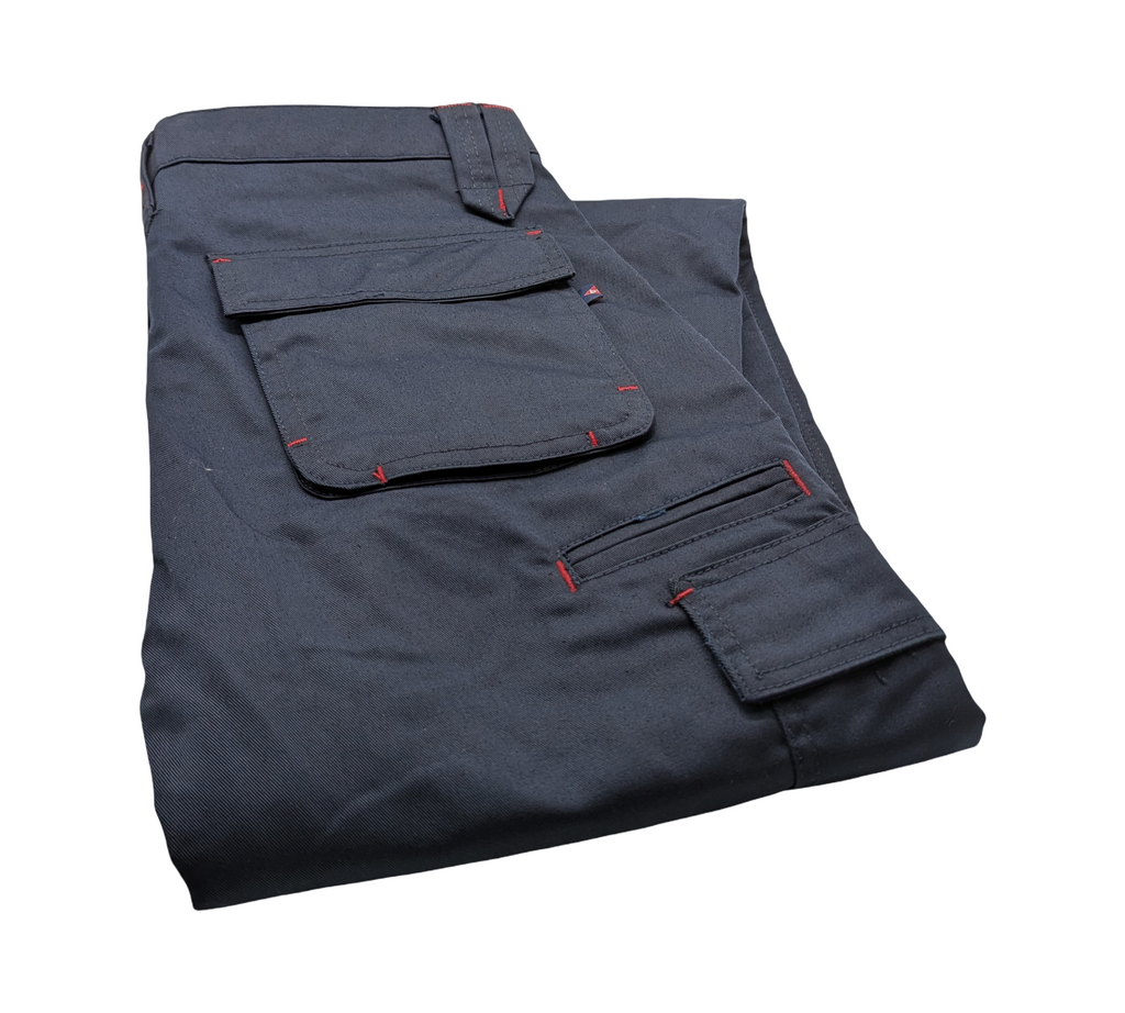 Lee Cooper LCPNT206 Arbeitshose W34 L31 Marineblau