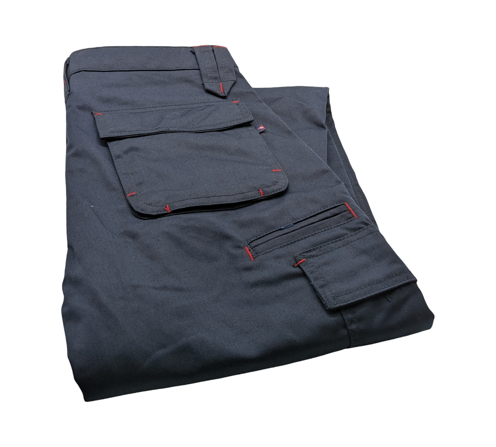 Lee Cooper LCPNT206 Arbeitshose W34 L31 Marineblau