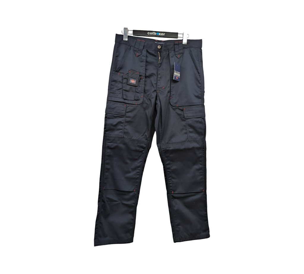 Lee Cooper LCPNT206 Arbeitshose W34 L31 Marineblau