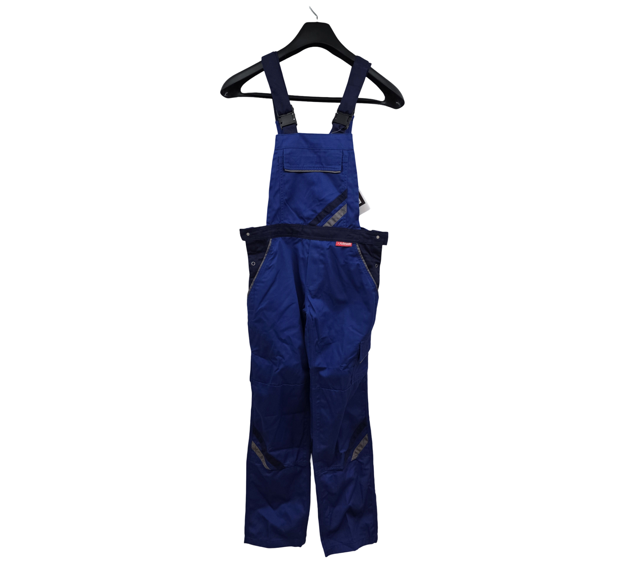 --F--Planam Highline Damen-Latzhose Gr. 36 Kornblau Marine Zink