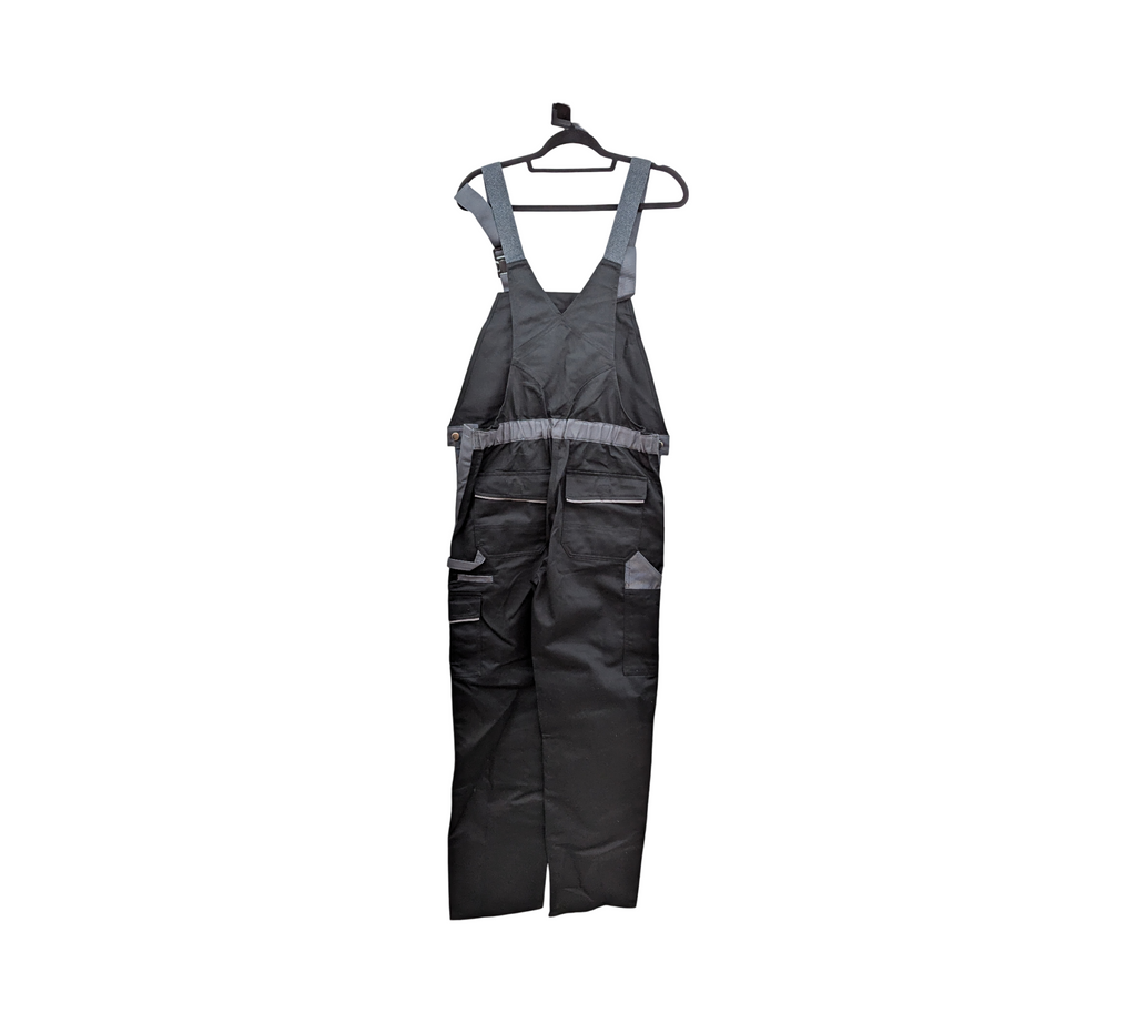 Planam Highline 2712050 Latzhose Gr. 50 Schwarz Schiefer Zink