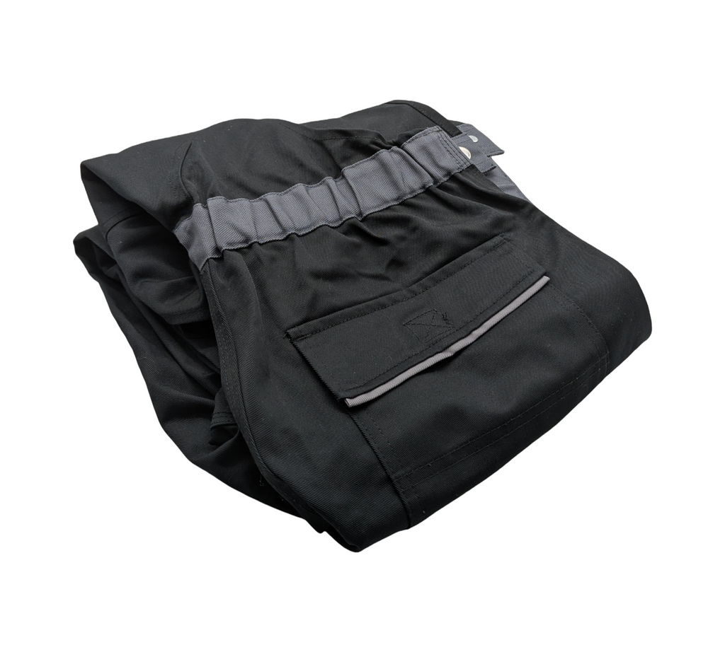 Planam Highline 2712050 Latzhose Gr. 50 Schwarz Schiefer Zink