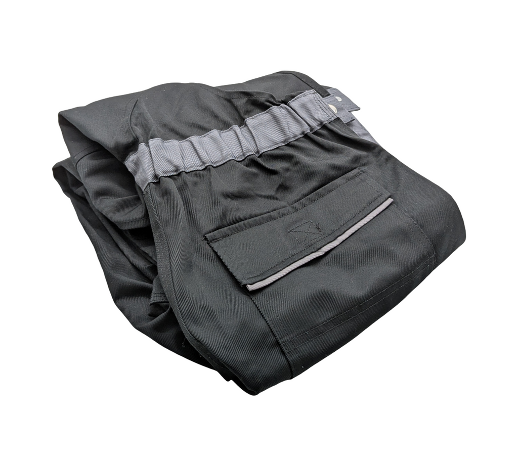 Planam Highline 2712050 Latzhose Gr. 50 Schwarz Schiefer Zink
