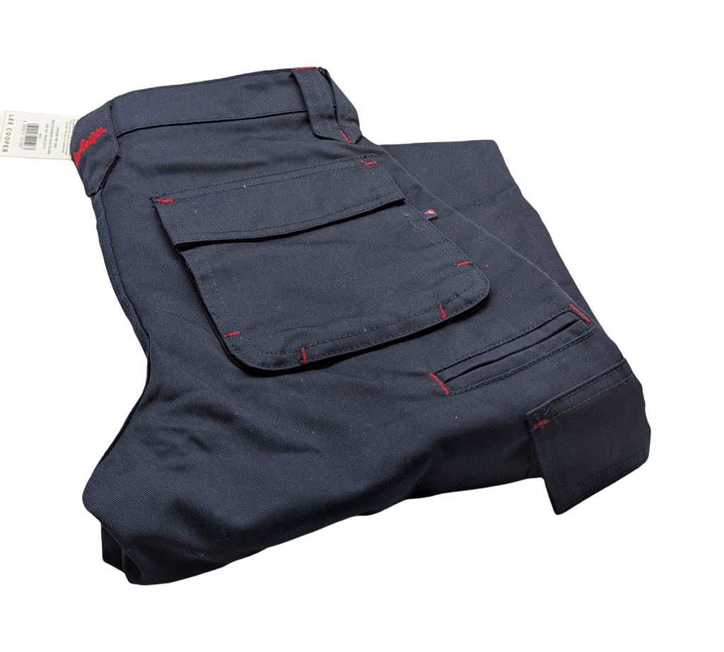 Lee Cooper LCPNT206 Arbeitshose Herren Cargo W30 L29 Marine – 59